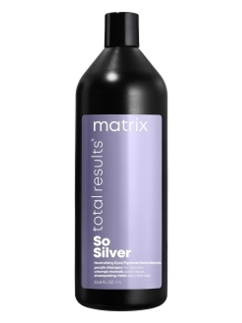 Matrix So Silver шампунь для волос, 1000 мл. Для нейтрализации желтизны
