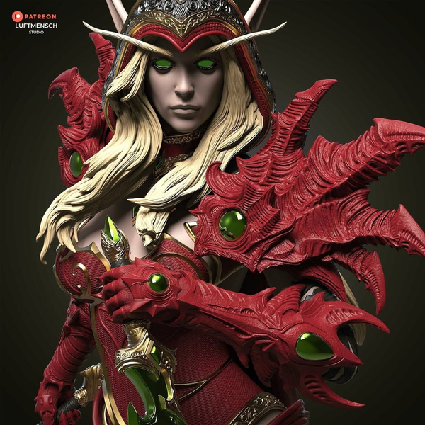 Фигурка Валира Сангвинар варкрафт Valeera Sanguinar warcraft