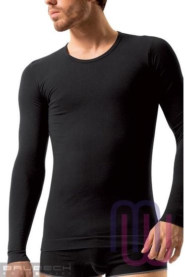 Футболка мужская с длинным рукавом BRUBECK Comfort Cotton LS00960