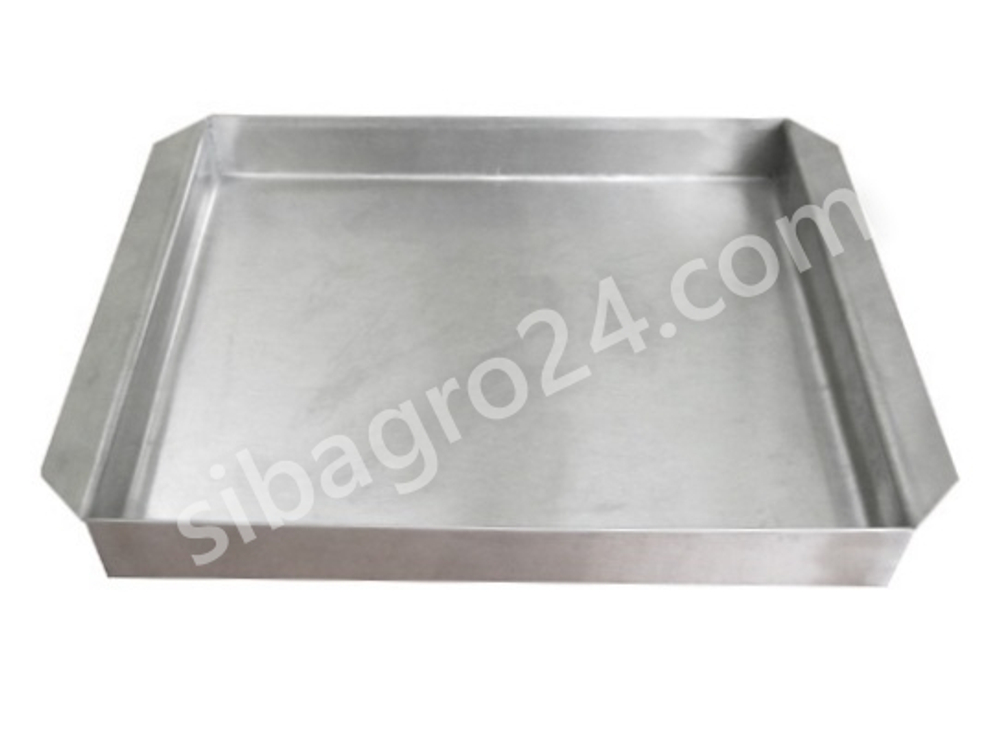 Противень 530х470х50 нерж. (отгибы по короткой стороне) для ЭП, ШЖЭ