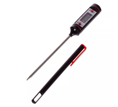 Термометр-щуп цифровой WT-1 (-50+300С) пакет, толщина щупа 3,5