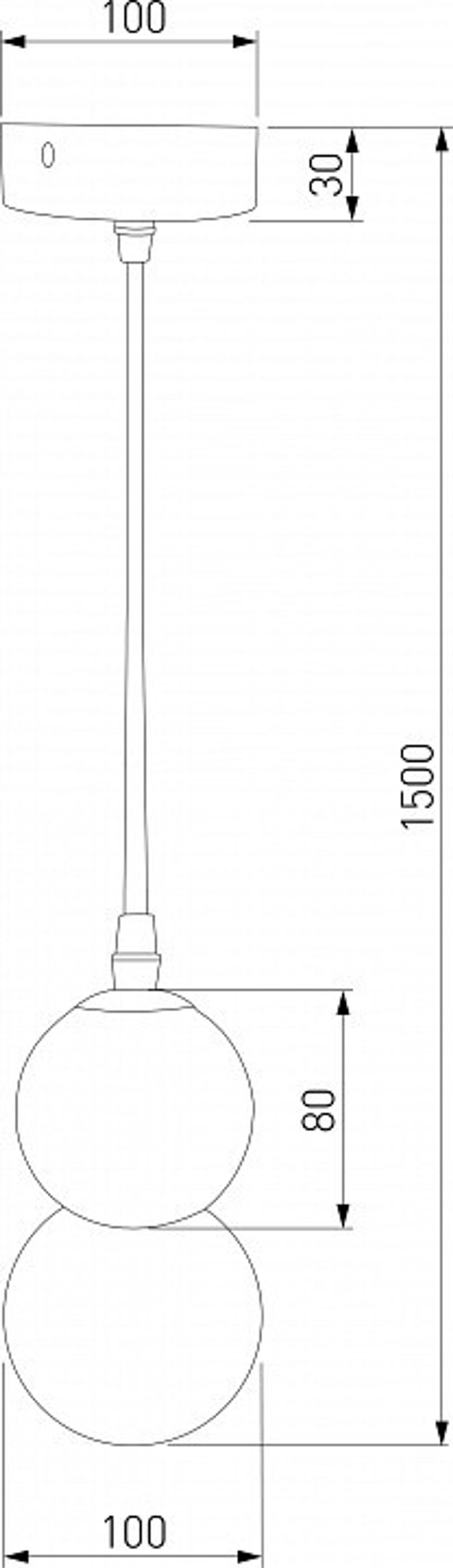 Подвесная люстра Eurosvet Polar 50250/1 LED черный