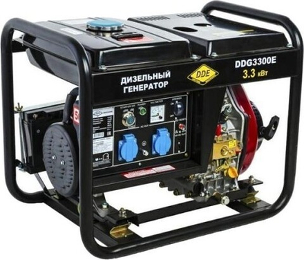 Дизельный генератор с воздушным охлаждением DDE DDG 3300E DDG3300E