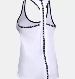 Майка женская спортивная Under Armour UA Knockout Tank-WHT