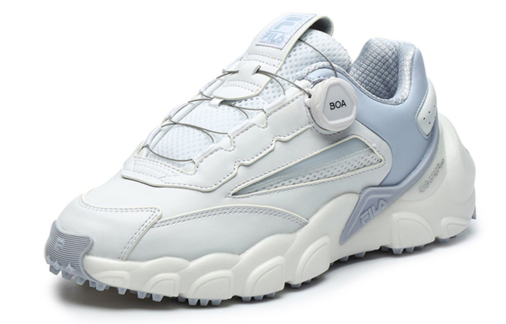 FILA SMASHER GF BOA Low top Golf Shoes Women"s White Blue
