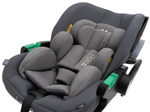 Коляска Agex Life 3 в 1 хромированная рама с автокреслом i-Safe S Grey ALG590 Chrome Grey (Серый)