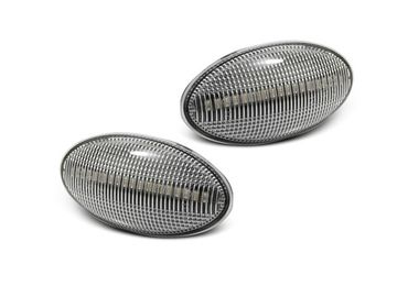 Повторители указателей поворота для Suzuki Grand Vitara II / Jimmy / Swift II / Swift III / SX4 LED динамические хромированные