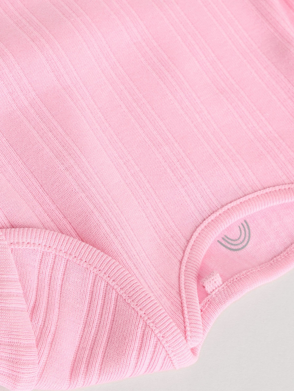 Боди с длинным рукавом для малышей Next E19-738, 5 шт., Розовый, Бежевый