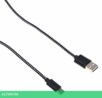 Кабель Buro Braided BHP RET TYPEC1 1м