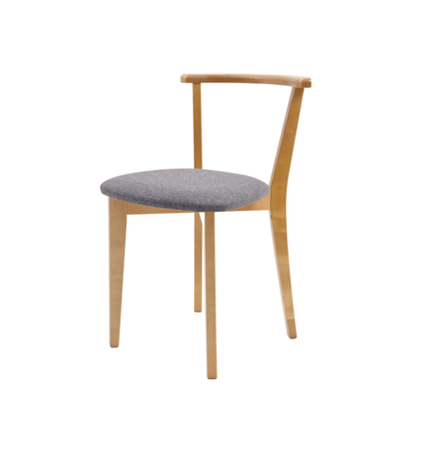 Стул Zip-mebel Франк ПМ натур/графит рогожка
