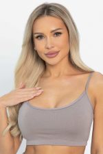 Кроп-топ Шелк вискозы (латте) Б14506-52М LT Collection