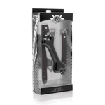 Черный кляп в форме косточки Hound Adjustable Dog Bone Gag (Цвет: черный)