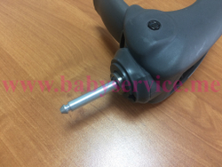 Вилка колеса серая