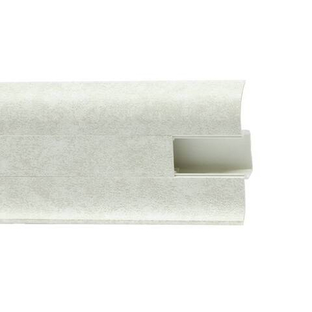 Пластиковый плинтус Royce 58 мм (2200x58x20) 860 Белый Кварц