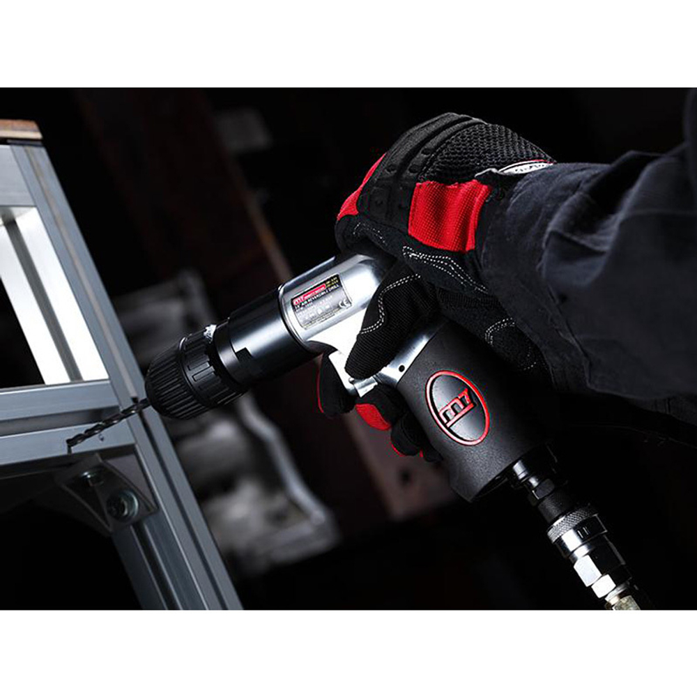 MIGHTY SEVEN (QE-331) Дрель пневматическая 10 мм, 1800 об/мин., реверс, быстро-зажимной патрон