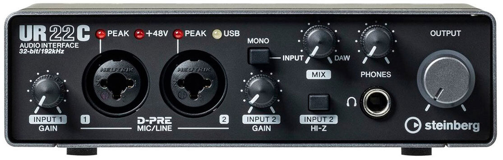 USB аудио интерфейс STEINBERG UR22C