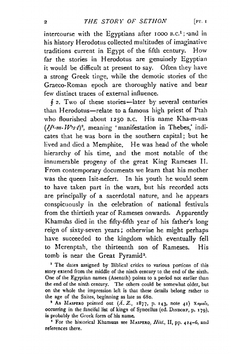 Stories of the High Priests of Memphis. The Sethon of Herodotus and the Demotic Tales of Khamuas | Francis Llewellyn Griffith