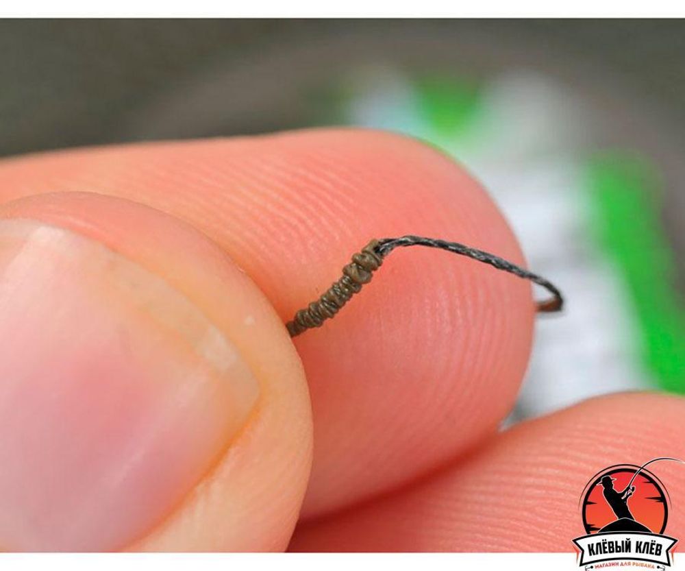 KORDA Поводковый материал N-Trap Semi-stiff 15lb Weedy Green