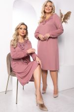 Платье "Флоранс" (пыльная роза) П7823 LT Collection