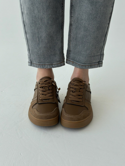 Кеды из натуральной замши