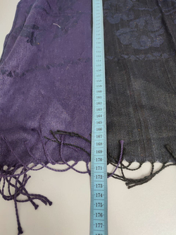 Шарф с шерстью