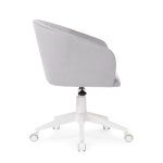 Офисное кресло Woodville Тибо confetti silver серый, белый