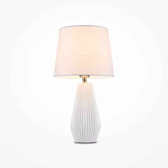 Настольный светильник Кальвин настольный / Calvin Table E27х1 Maytoni z181-tl-01-w