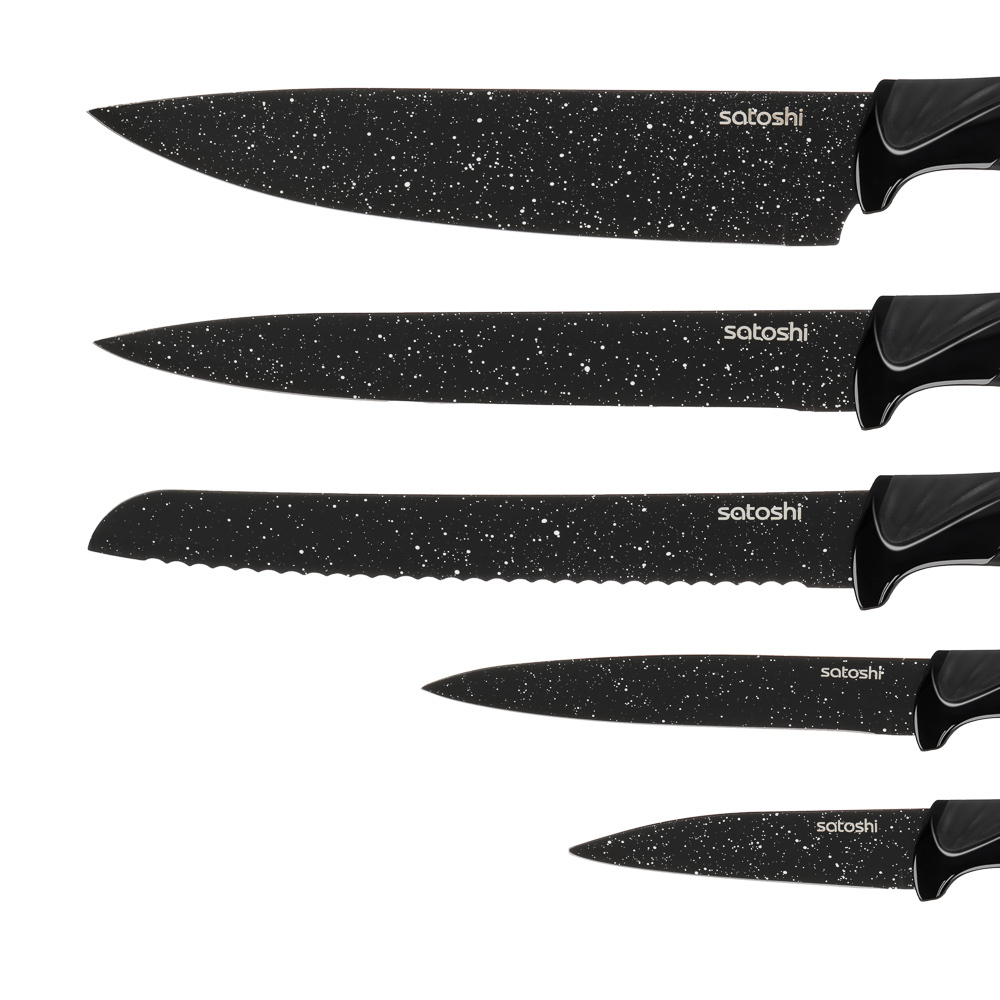 Набор ножей 6 предметов "Satoshi Мунстер" в магнитной коробке