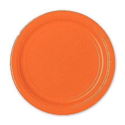 Тарелки Orange Peel (Оранжевый), 17 см, 8 шт.