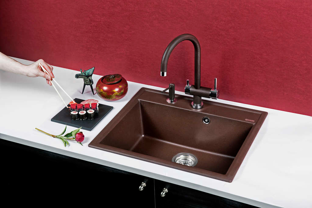 Мойка Omoikiri Daisen 60-BL Artgranit | Черный