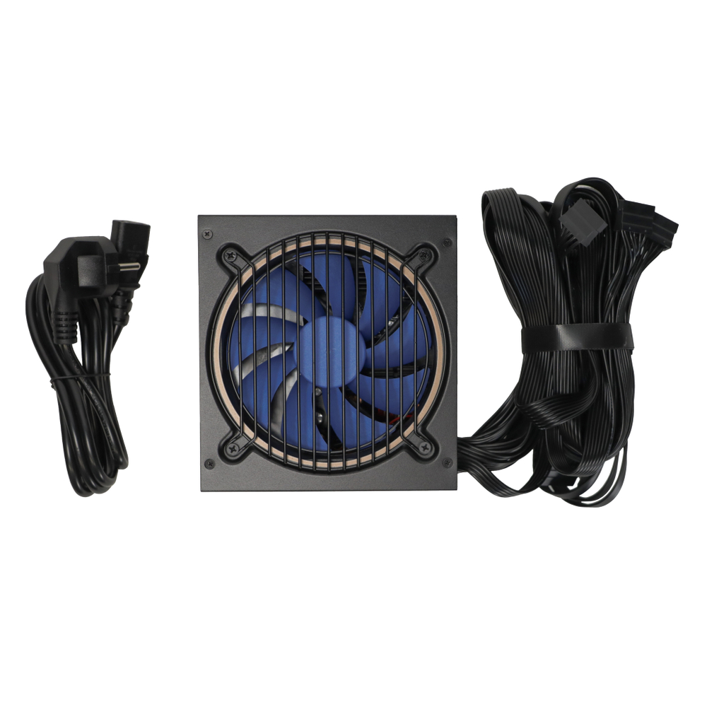 Блок питания ATX Mastero K800, 800W, 80+, Retail, APFC, 2x4+4pin, 4x6+2PIN, 6xSATA, 3xMOLEX (K800-120BFV1)