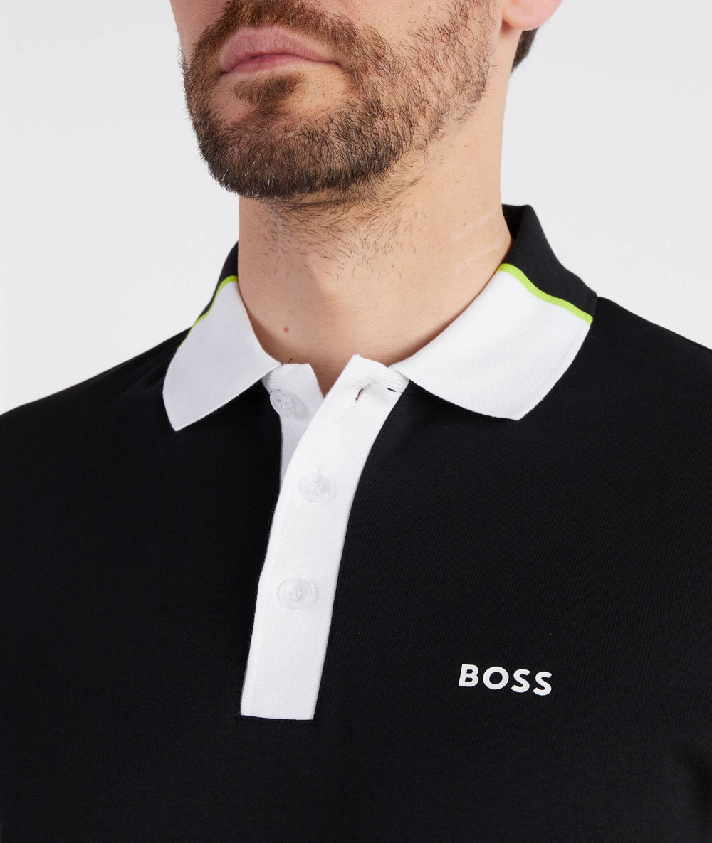 Поло Paddy 3 BOSS GREEN - черный(50488801)