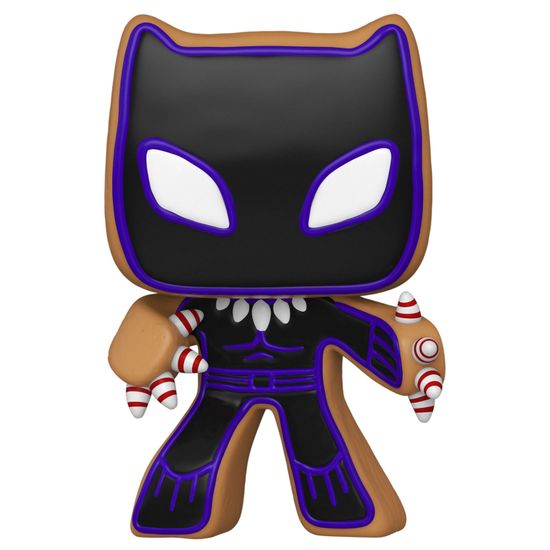 Фигурка Funko POP! Bobble Marvel Holiday Gingerbread Black Panther 50662
