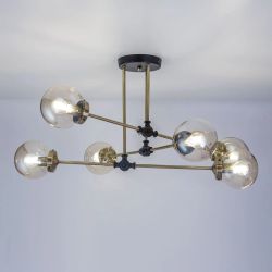 Citilux Планета CL105165 Люстра на штанге поворотная Бронза