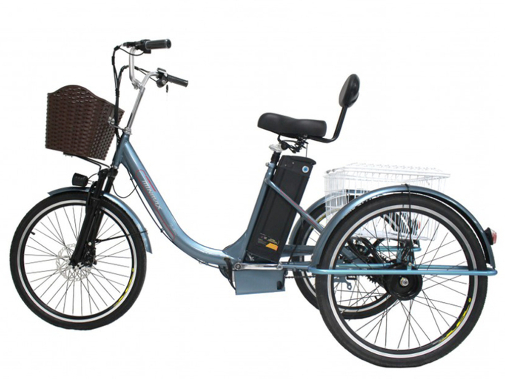 Электровелосипед трицикл GreenCamel Трайк-B (R24 500W 48V 20Ah)