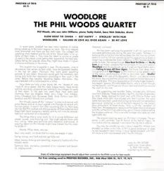 Phil Woods Quartet - Woodlore - (Analogue) LP