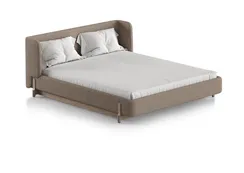 Кровать Basic спальное место 160*200 см (бежевый, букле)