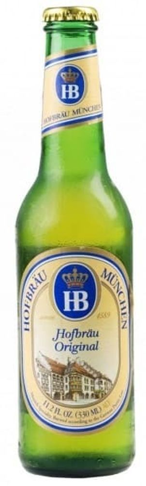 Пиво Хофброй Ориджинал / Hofbrau Original 0.33 - стекло