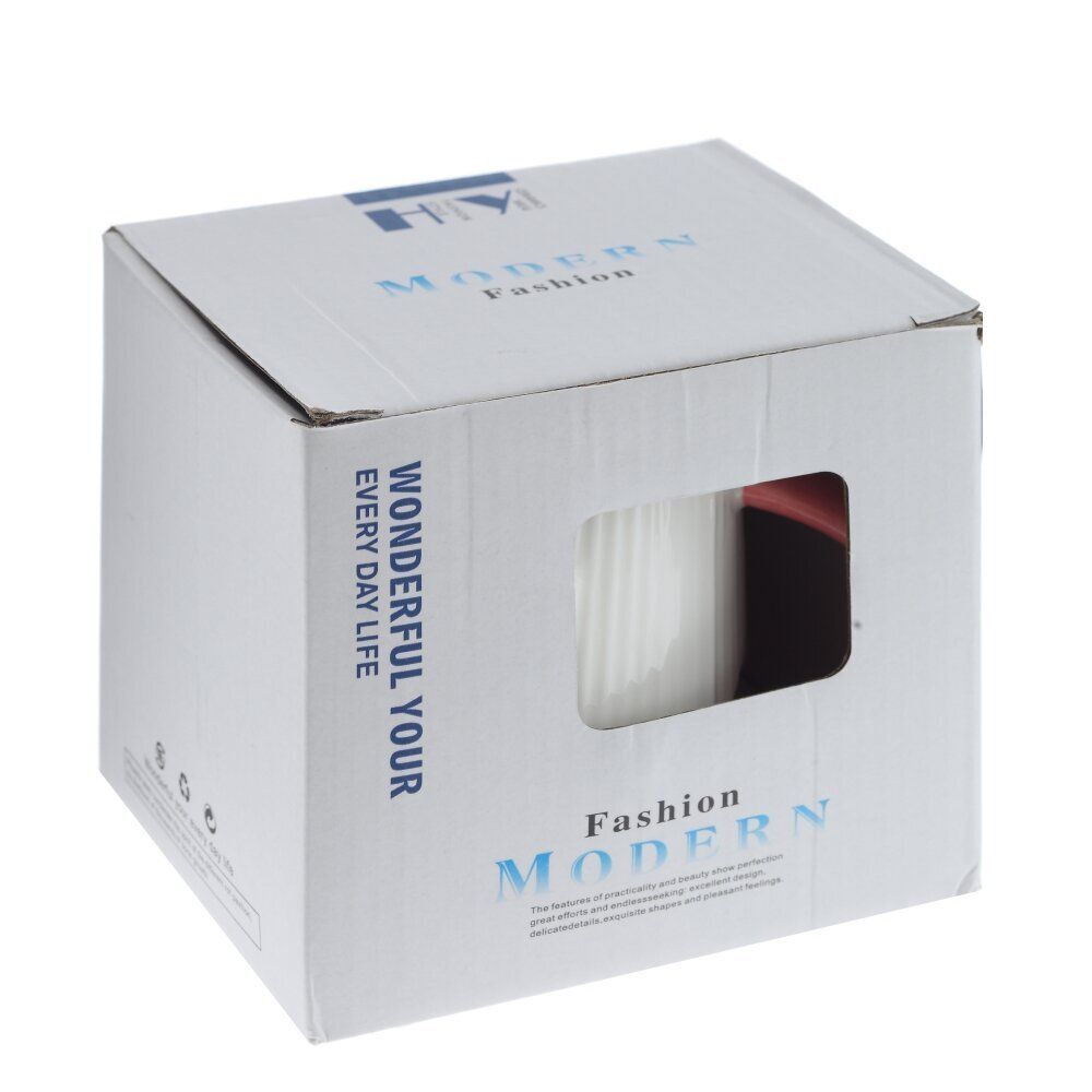 GAEM Кружка с крышкой и ложкой, 320 мл, L13,5 W9 H10 см, 4в.