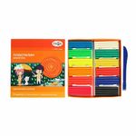 Пластилин классический ГАММА "Оранжевое солнце", 12 цветов, 6 классических + 6 флуоресцентных, 168 г, стек, 130520204