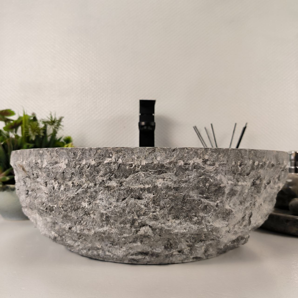 Раковина из мрамора Erozy Grey EM-64529 46*46*15 0186