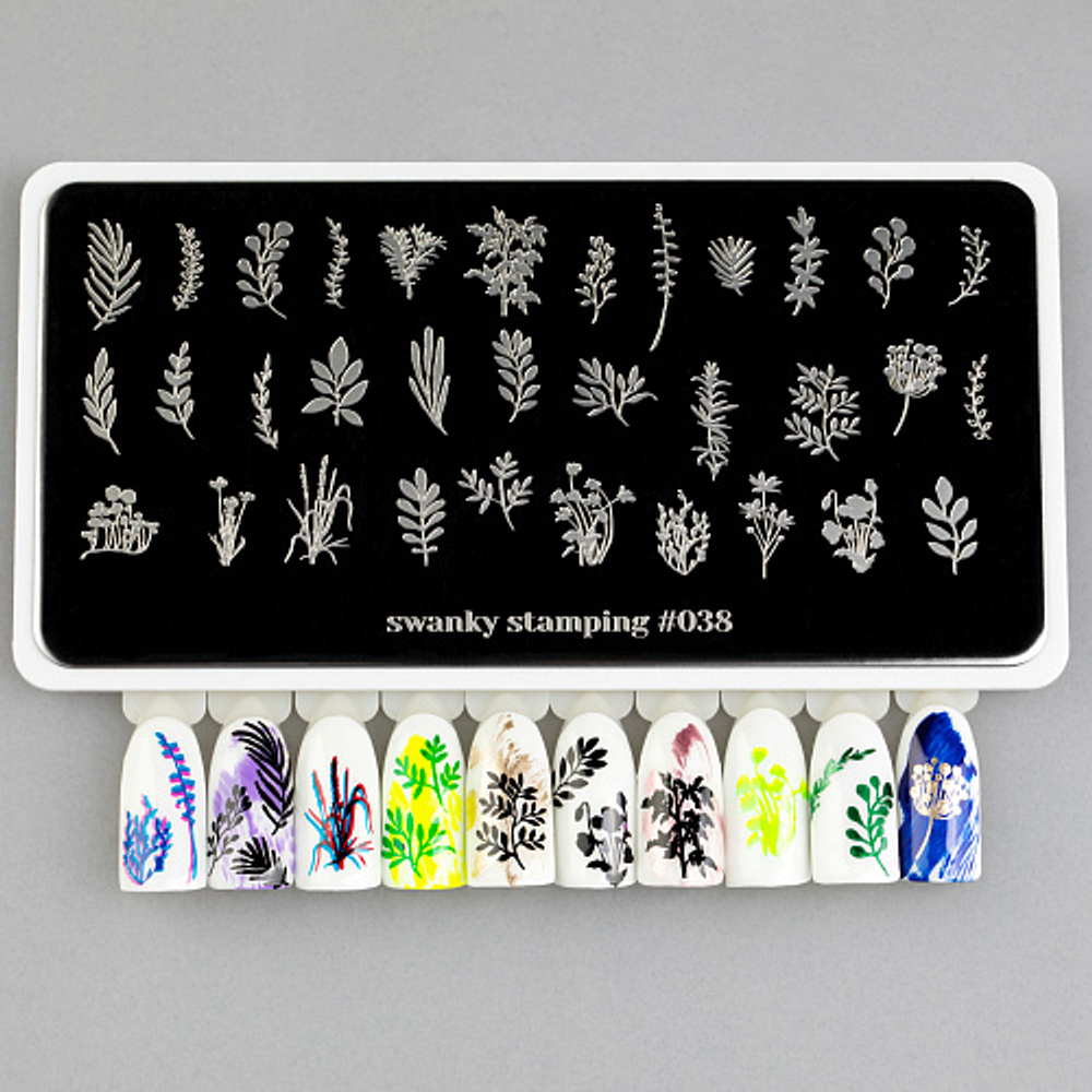 Пластина Swanky Stamping 038