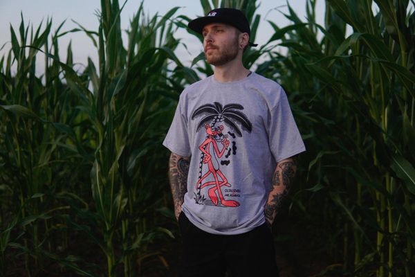 Футболка Pink Panther Серая - фото 3