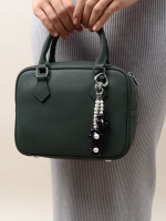 Брелок Flowers с аметистом Silver