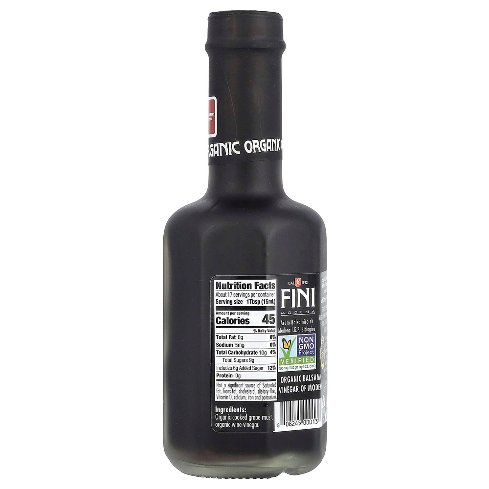 Fini Modena, Organic Balsamic Vinegar of Modena, 8.45 fl oz (250 ml)