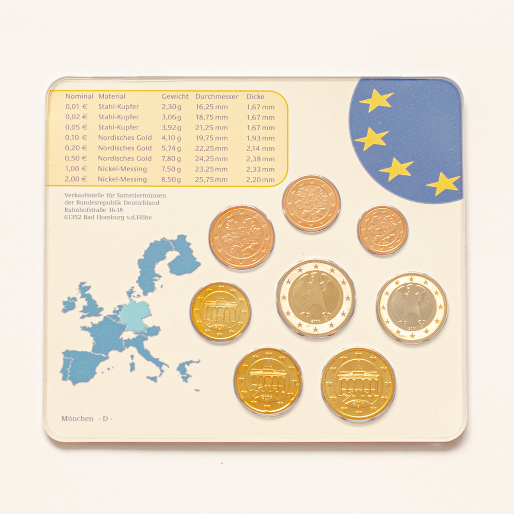 Germany 2004 Year Set (A, D, F, G, J)