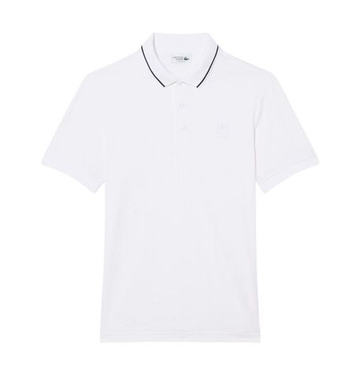 Теннисное поло Lacoste Ultra Dry Heritage Tennis - white