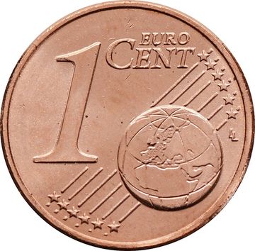 1 евроцент 2012 Ирландия (1 euro cent)