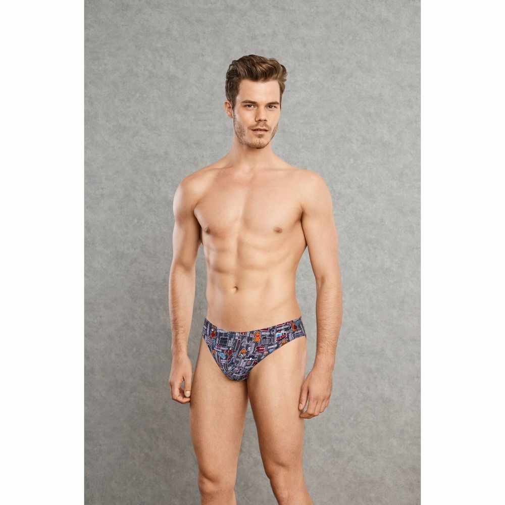 Мужские трусы слипы серые Doreanse VOYAGER 1240