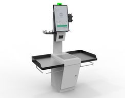 POScenter SCO-M210 Fly (J4125, RAM 8GB, SSD 128GB,белая тумба с полками)